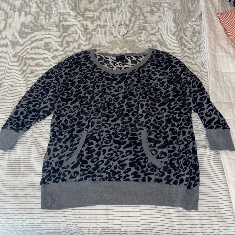 Torrid leopard sweater